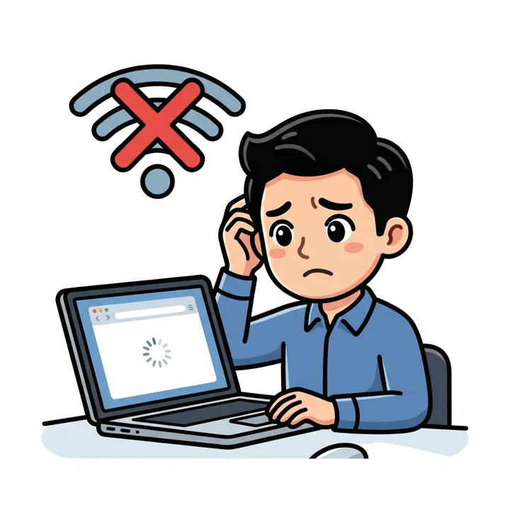 Wi-Fiが切れる